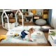 Podložka penová puzzle Luno Shapes 185 x 165 cm Yellow, 30ks, Premium Kinderkraft KPLUSH00YEL0000