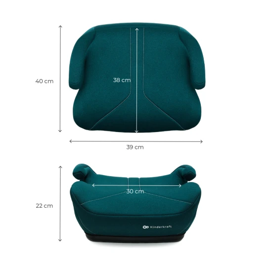 Podsedák I-Boost 2 (125 150 cm) Green Kinderkraft KCIBOO02GRE0000