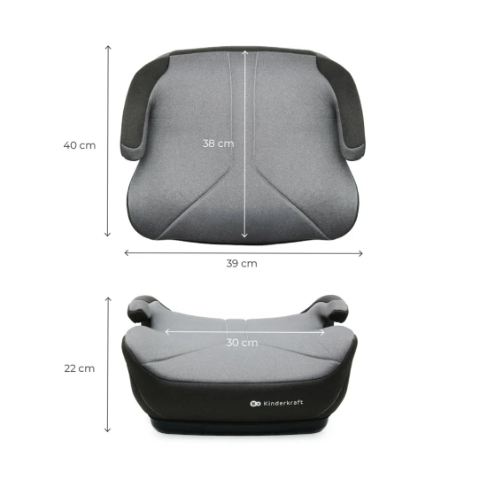 Podsedák I-Boost 2 (125 150 cm) Grey Kinderkraft KCIBOO02GRY0000