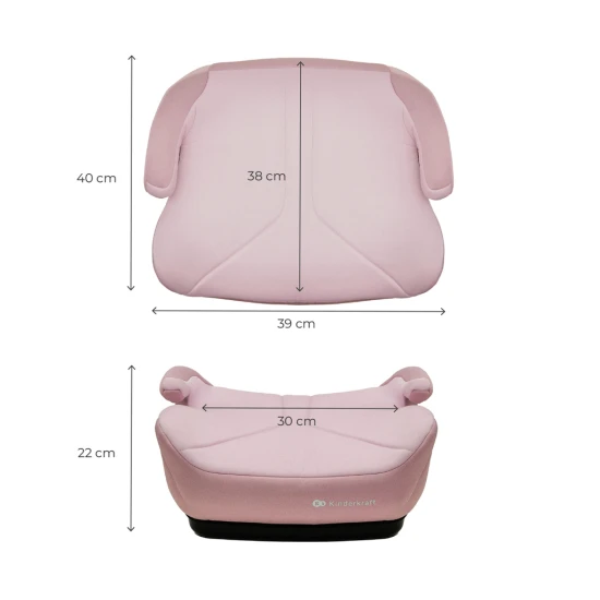 Podsedák I-Boost 2 (125 150 cm) Pink Kinderkraft KCIBOO02PNK0000