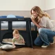 Postieľka cestovná Cami Black Kinderkraft KLCAMI00BLK0000