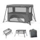 Postieľka cestovná Cami Grey Kinderkraft KLCAMI00GRY0000