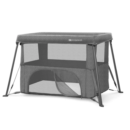 Postieľka cestovná Cami Grey Kinderkraft KLCAMI00GRY0000