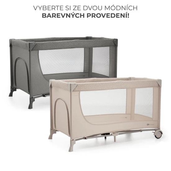 Postieľka cestovná Joy 2 Beige Kinderkraft KLJOY02BEG00000