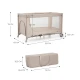 Postieľka cestovná Joy 2 Beige Kinderkraft KLJOY02BEG00000