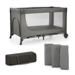 Postieľka cestovná Joy 2 Dark grey