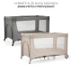 Postieľka cestovná Joy 2 Dark grey Kinderkraft KLJOY02DGR00000
