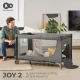 Postieľka cestovná Joy 2 Dark grey Kinderkraft KLJOY02DGR00000