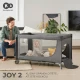 Postieľka cestovná Joy 2 Happy shapes Kinderkraft KLJOY02HAP0000