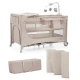 Postieľka cestovná Joy 2 s doplnkami Beige Kinderkraft KLJOY02BEG000AC
