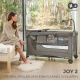 Postieľka cestovná Joy 2 s doplnkami Beige Kinderkraft KLJOY02BEG000AC