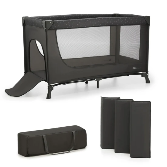 Postieľka cestovná Joy Light grey Kinderkraft KLJOYLIGRY00000
