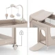 Postieľka cestovná Leody Up Beige s príslušenstvom Kinderkraft KCLEODUPBEG00AC