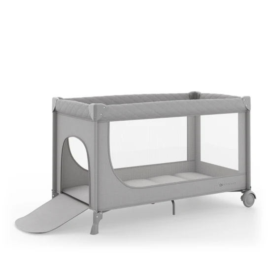 Postieľka cestovná Leody Up Grey s príslušenstvom Kinderkraft KCLEODUPGRY00AC