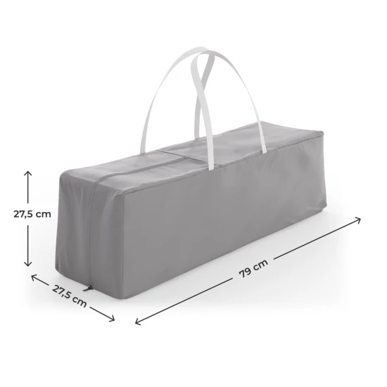 Postieľka cestovná Leody Up Grey Kinderkraft KCLEODUPGRY0000