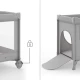 Postieľka cestovná Leody Up Grey Kinderkraft KCLEODUPGRY0000