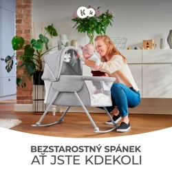 Postieľka detská 3v1 Lovi Beige