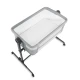 Postieľka detská polohovateľná Nestee Up2 Light Grey Kinderkraft KLNEE002LGR0000