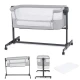 Postieľka detská polohovateľná Nestee Up2 Light Grey Kinderkraft KLNEE002LGR0000