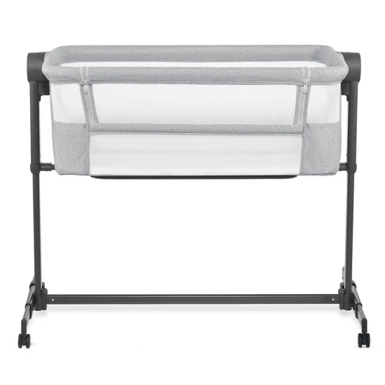 Postieľka detská polohovateľná Nestee Up2 Light Grey Kinderkraft KLNEE002LGR0000