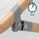 Postieľka multifunkčná 4v1 Sofi Gray Kinderkraft KKLSOFIGRY0000