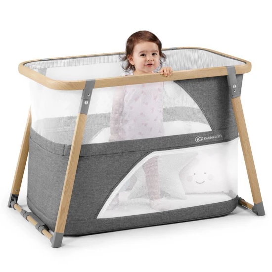 Postieľka multifunkčná 4v1 Sofi Gray Kinderkraft KKLSOFIGRY0000