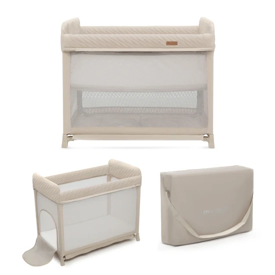 SELECT Postieľka cestovná Moon Dream Beige Kinderkraft KLMODR00BEG3000