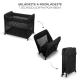 SELECT Postieľka cestovná Moon Dream Black Kinderkraft KLMODR00BLK3000
