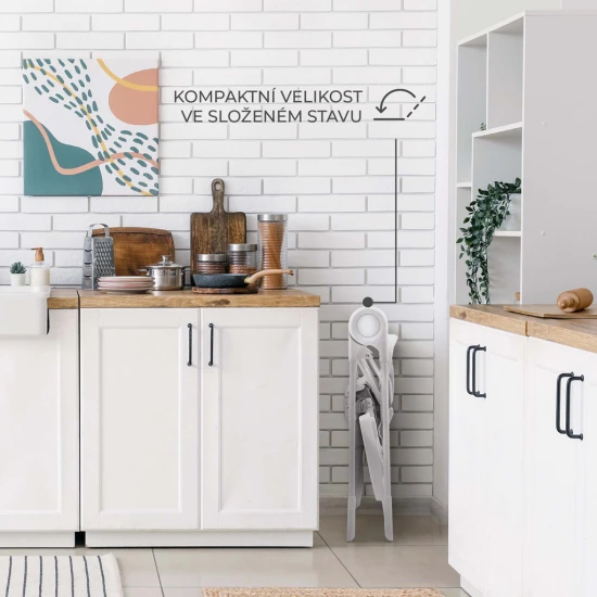 Stolička jedálenská Binci Light Grey Kinderkraft KHBINC00LGR0000