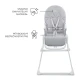 Stolička jedálenská Binci Light Grey Kinderkraft KHBINC00LGR0000