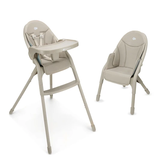 Stolička jedálenská Dinnly 2v1 Beige Kinderkraft KHDINN00BEG0000