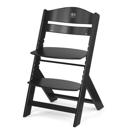 Stolička jedálenská Enock Black Kinderkraft KHENOC00BLK0000