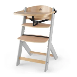 Stolička jedálenská Enock Grey wooden, Premium