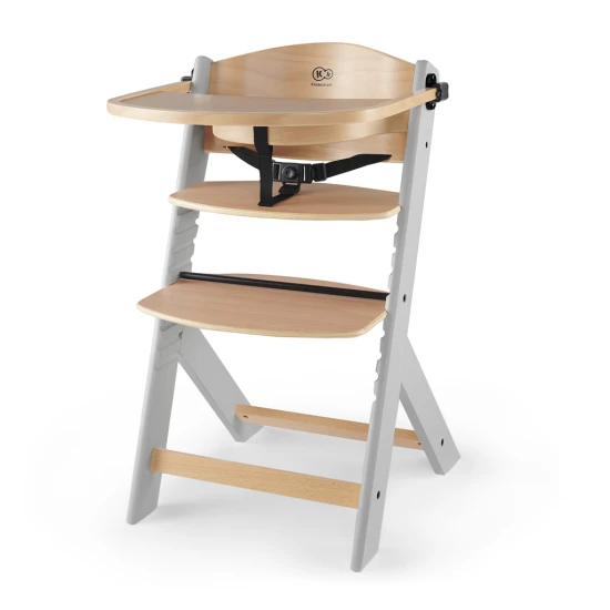 Stolička jedálenská Enock Grey wooden, Premium Stolička jedálenská Enock Grey wooden, Premium Kinderkraft KKKENOCGRY0000