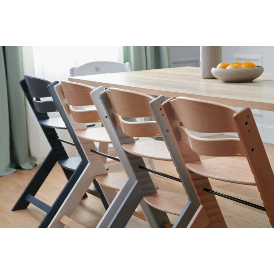 Stolička jedálenská Enock s polstrovaním Grey wooden, Premium Stolička jedálenská Enock s polstrovaním Grey wooden, Premium Kinderkraft KHENOC0PGRY0000