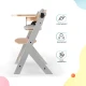 Stolička jedálenská Enock s polstrovaním Grey wooden, Premium Stolička jedálenská Enock s polstrovaním Grey wooden, Premium Kinderkraft KHENOC0PGRY0000