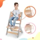 Stolička jedálenská Enock s polstrovaním Grey wooden, Premium Stolička jedálenská Enock s polstrovaním Grey wooden, Premium Kinderkraft KHENOC0PGRY0000