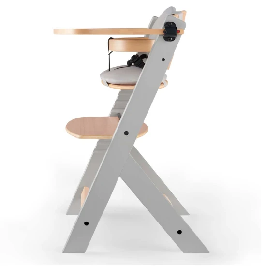 Stolička jedálenská Enock s polstrovaním Grey wooden, Premium Stolička jedálenská Enock s polstrovaním Grey wooden, Premium Kinderkraft KHENOC0PGRY0000