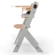 Stolička jedálenská Enock s polstrovaním Grey wooden, Premium Stolička jedálenská Enock s polstrovaním Grey wooden, Premium Kinderkraft KHENOC0PGRY0000