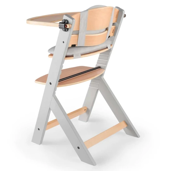 Stolička jedálenská Enock s polstrovaním Grey wooden, Premium Stolička jedálenská Enock s polstrovaním Grey wooden, Premium Kinderkraft KHENOC0PGRY0000