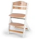 Stolička jedálenská Enock s polstrovaním White wooden, Premium Kinderkraft KHENOC0PWHT0000