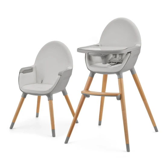 Stolička jedálenská FINI2 Grey Kinderkraft KHFINI02GRY0000