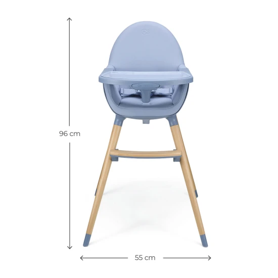 Stolička jedálenská FINI2 Nordic Breeze Kinderkraft KHFINI02NOR0000