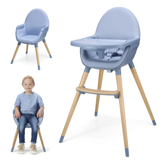 Stolička jedálenská FINI2 Nordic Breeze Kinderkraft KHFINI02NOR0000