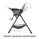 Stolička jedálenská Foldee Grey Kinderkraft KHFOLD00GRY0000