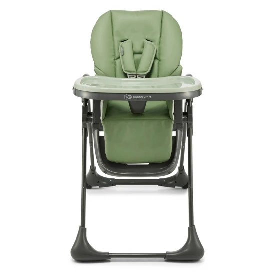 Stolička jedálenská Tummie green Kinderkraft KHTUMM00GRE0000