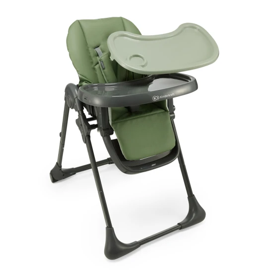 Stolička jedálenská Tummie green Kinderkraft KHTUMM00GRE0000