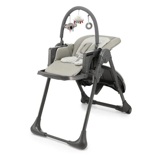 Stolička jedálenská Tummie grey Kinderkraft KHTUMM00GRY0000