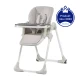 Stolička jedálenská Yummy Grey Kinderkraft KKKYUMMGRY0000