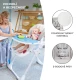 Stolička jedálenská Yummy Grey Kinderkraft KKKYUMMGRY0000